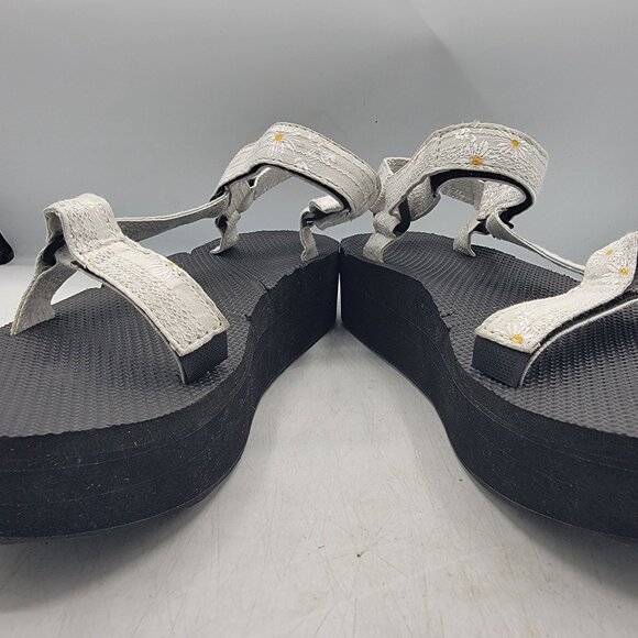 Teva Flatform Universal Gloriosa Womens 11 Platform Floral Sandals 1125203 - Picture 3 of 12